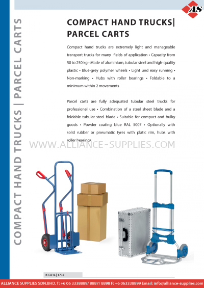 FETRA Compact Hand Trucks/ Parcel Carts