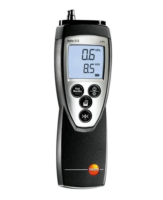 testo 512 differential pressure meter for 0…200 hpa