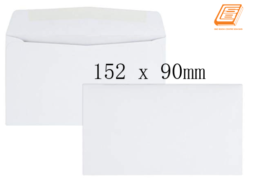 DOL - White Envelopes, (152 x 190mm, 20pcs)