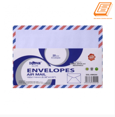 DOL - AIR MAIL Envelopes , (162x114mm, 20Pcs) jpg