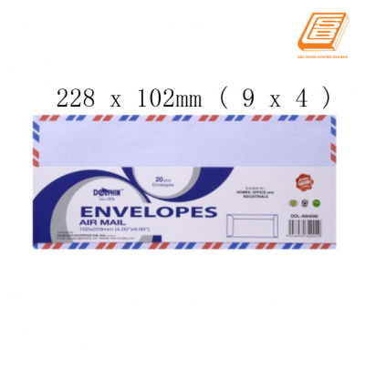 DOL - Air Mail Envelopes ( 9 x 4, 20pcs)