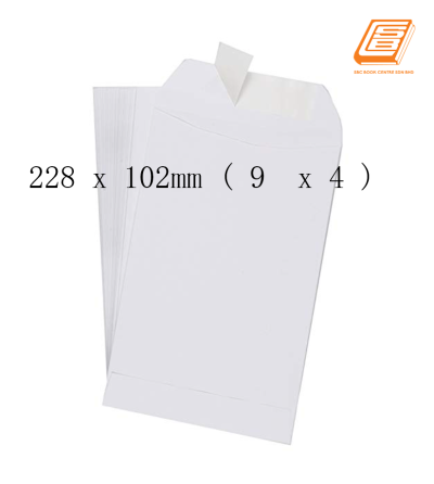 SBC - White Envelopes (4 x 9, 25pcs)