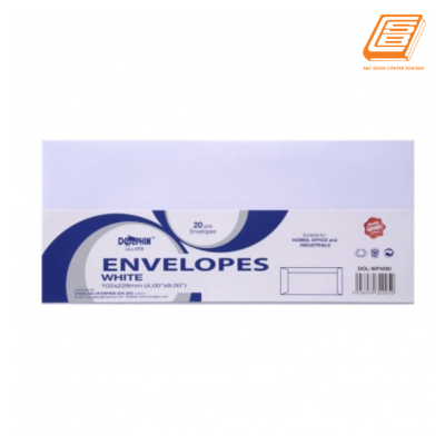 DOL - White Envelopes (4 x 9 , 20pcs)