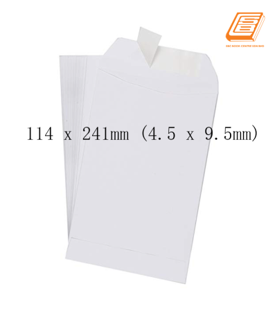 SBC - White Envelopes (4.5 x 9.5, 25pcs)