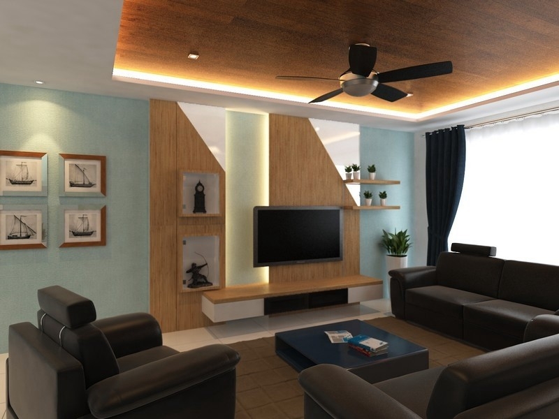 Tv Console Malaysia  -24 TV Console Design Living Room / Hall Design Malaysia Reference Renovation Design 