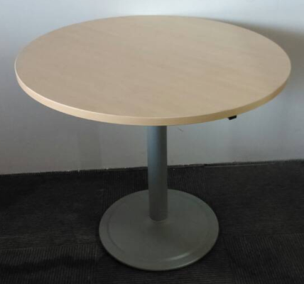 Round Table with Round Base