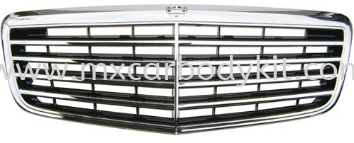 MERCEDES BENZ W211 2007 FRONT GRILLE (9PCS) MOULDING  W211 (E CLASS) MERCEDES BENZ