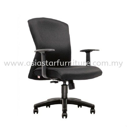 CHERRY FABRIC LOW BACK OFFICE CHAIR- fabric office chair tmc bangsar | fabric office chair mid valley | fabric office chair ampang point