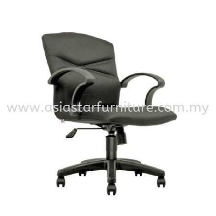 HARMONI LOW BACK STANDARD CHAIR | FABRIC OFFICE CHAIR SRI HARTAMAS KL