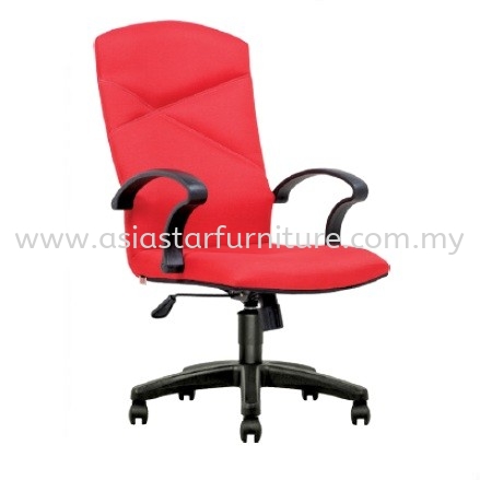 HARMONI HIGH BACK STANDARD CHAIR | FABRIC OFFICE CHAIR PANDAN PERDANA SELANGOR