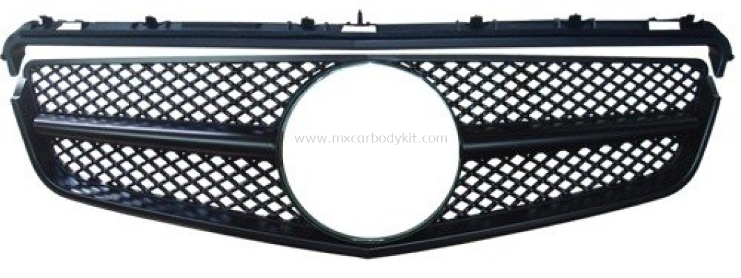 MERCEDES BENZ W207 2010 SL SPORT FRONT GRILLE ALL BLACK