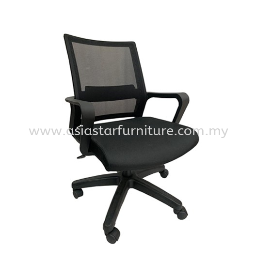 BATLEY LOW BACK MESH OFFICE CHAIR-mesh office chair kota kemuning | mesh office chair seri kembangan | mesh office chair jalan ceylon