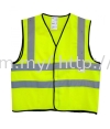 Safety Vest with Fabric Reflective Tape - Fluoroscent Green  Safety Vest Safety Accessories