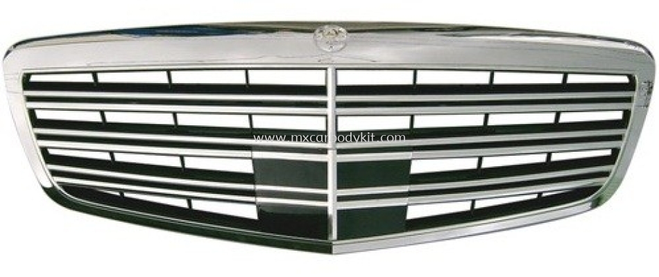 MERCEDES BENZ W221 2010 S65 LOOK SPORT FRONT GRILLE