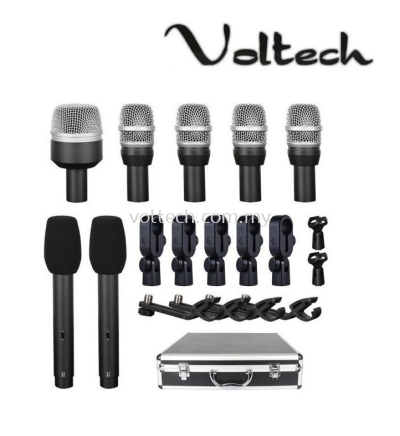 Voltech DMK-7 Drum Mic Kit