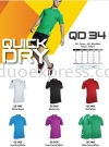 QD34 2019 Collar Baju Polo T MicroFibre- Ready Made Baju Uniform Ready Made Promosi