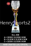 ELL 038 LUILI CRYSTAL LuiLi Trophy Trophy Award Trophy, Medal & Plaque