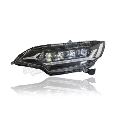 Honda Jazz GK5 Projector LED Sequential Signal Headlamp 14-17 (White Demon Eyes)