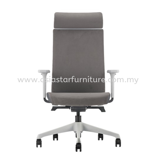 SURFACE 1 PU HIGH BACK ERGONOMIC CHAIR | MESH OFFICE CHAIR SRI HARTAMAS