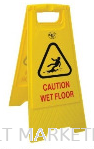 A-Standing Caution Sign