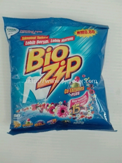 Biozip Powder Floral 100gm 