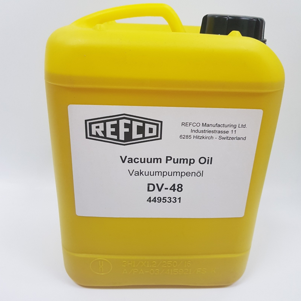 DV-48 REFCO Vacuum Pump Oil Supplier, Suppliers, Supply, Supplies  Performance Vacuum Equipment Tools and Accessories ~ Precizion Tools