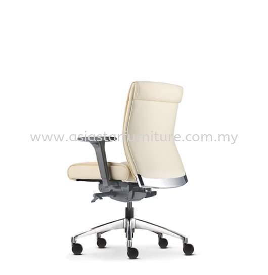 PEGASO LOW BACK EXECUTIVE CHAIR | LEATHER OFFICE CHAIR PANDAN PERDANA SELANGOR