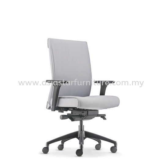 PEGASO MEDIUM BACK EXECUTIVE CHAIR | LEATHER OFFICE CHAIR MONT KIARA KL