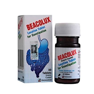BEACOLUX LAXATIVE TABLET 30 tablets (Enteric Coated) 