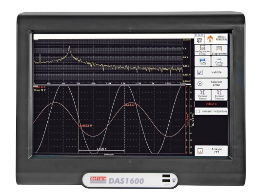 6 to 36 Channel Data Acquisition Solution, without fan model DAS1600SV