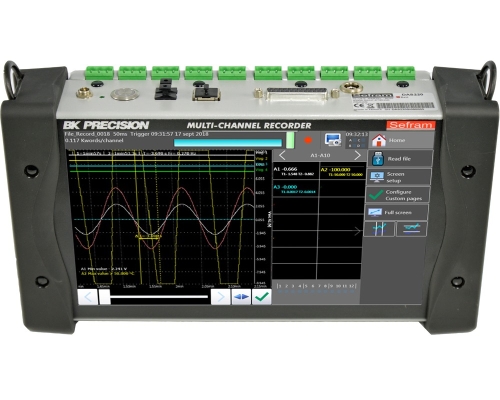 10 Channel Handheld Universal Datalogger Model DAS220