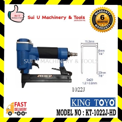 KING TOYO KT-1022J-HD / 1022J Air Nailer/Stapler 10-22mm