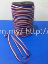 Tri Coloured Tape 8mm Polyester Tape