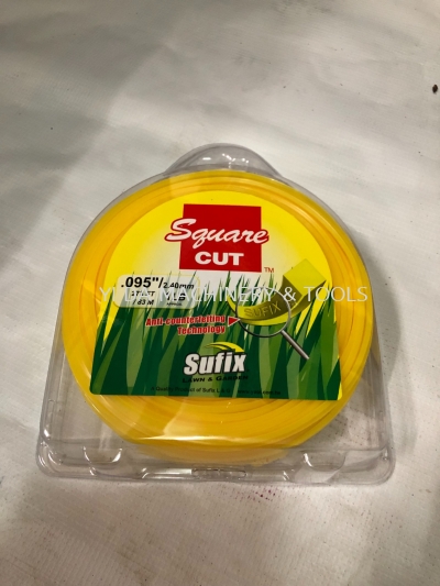 Sufix Ropes 1LB Nylon Brush Cutter (Square Cut)