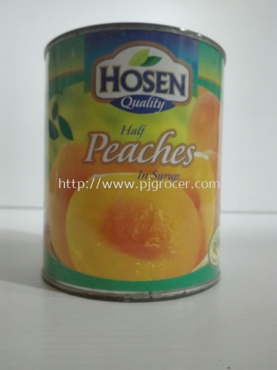 Hosen Peaches Halves 825gm 