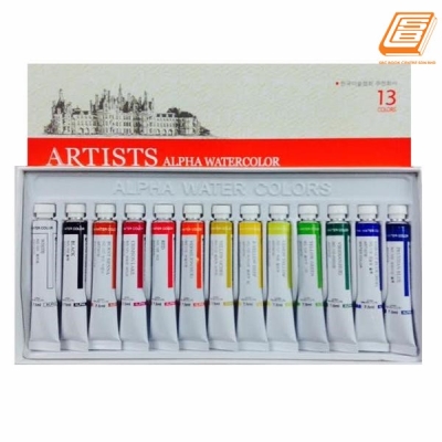 Artist Aplha Watercolor 13 colors - (WA2201)