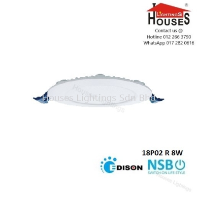 NSB 18P02 R 8W (DL CW WW) DOWNLIGHT