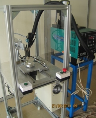 Hotmelt Application Equipped with Phalbok Dispenser