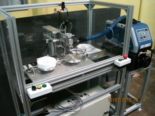 Hotmelt Application Equipped with Nordson Dispenser