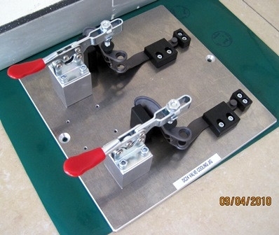 Clamping Jig for Vacuum Cleaner Component