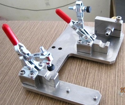 Holding Fixture with Clamping for Plotter Assy