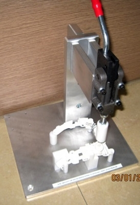 Lever Press Jig for Button Assy Vacuum Cleaner
