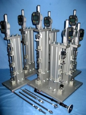 Height Measurement Fixture for Printer Shafts