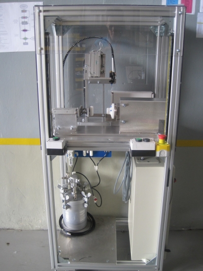 End Cap Paint Application Machine