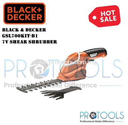 GSL700KIT-B1 BLACK & DECKER 7V SHEAR SHRUBBER