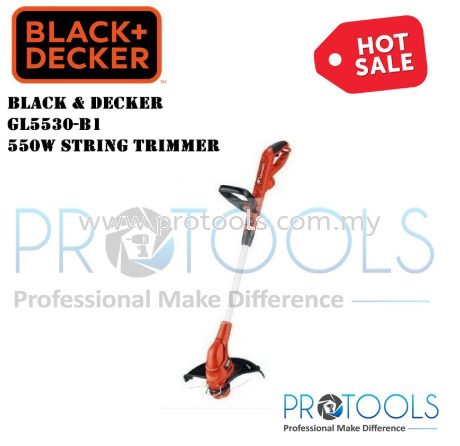 GL5530-B1 BLACK & DECKER 550W STRING TRIMMER