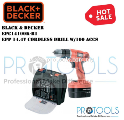 Black Decker Epc14100k 14.4V Drill Driver CORDLESS BATTERY CHARGER