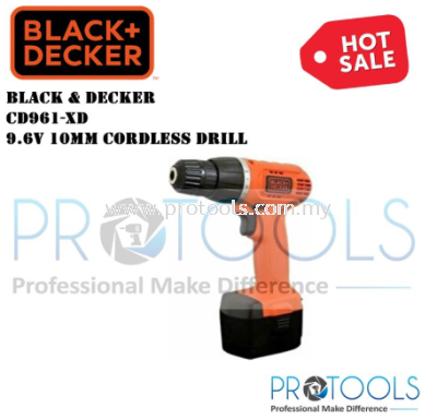 BLACK + DECKER BDCD8K 7.2V Lithium Ion Cordless Drill Driver Use