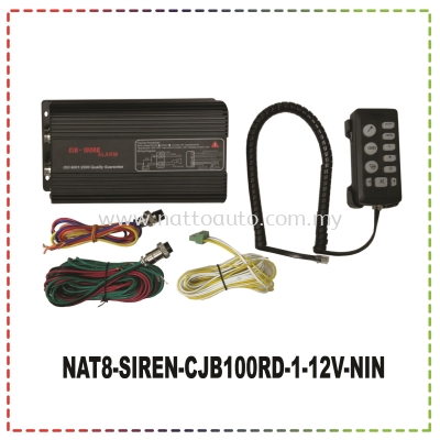 ELECTRONIC SIREN CJB100RD-1,DC12V(911) 