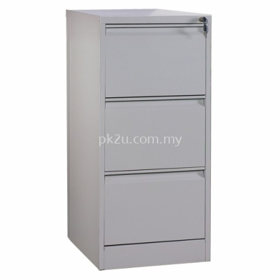 G2-VFC-1-3-GN - 3 DRAWERS FILING CABINET